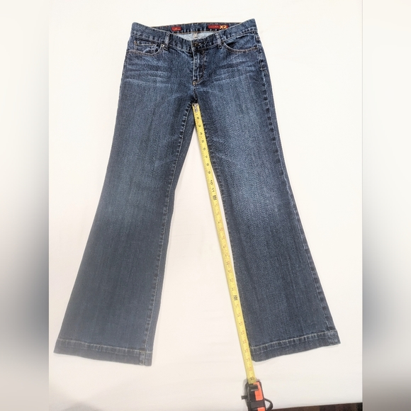 Rare Express Eva Full Leg size 10L w 31 with gold pocket swoosh design - Picture 4 of 9